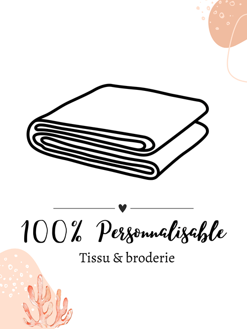 Couverture légère à personnaliser