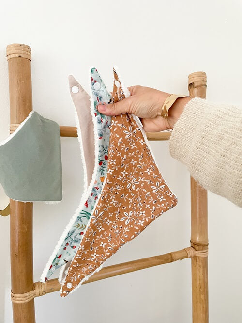 Bavoir bandana Fourrure