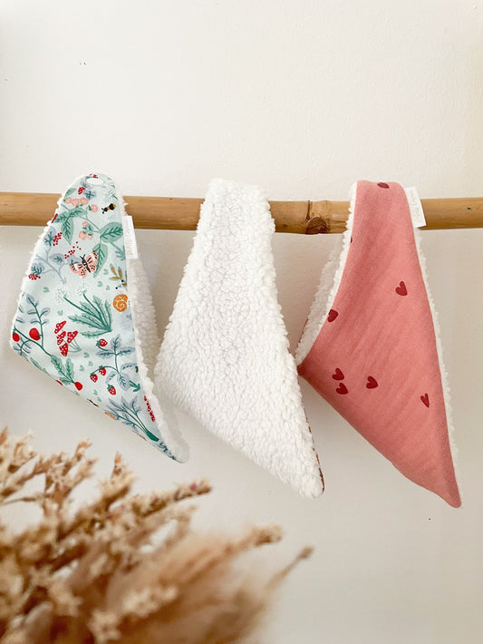 Bavoir bandana Fourrure